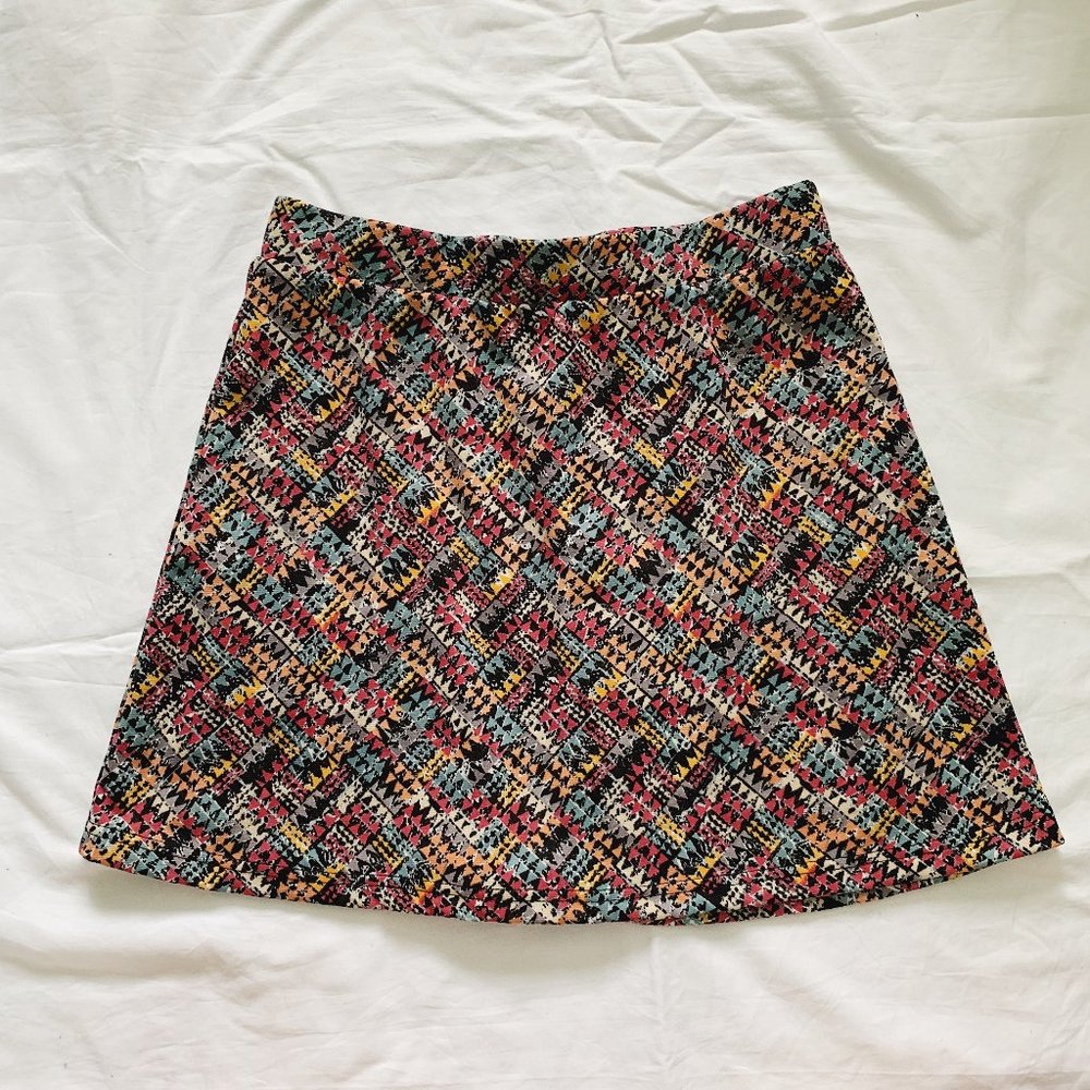 Geometric Patterned Skirt